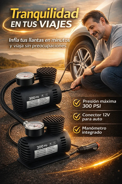 Mini Compresor 72% OFF